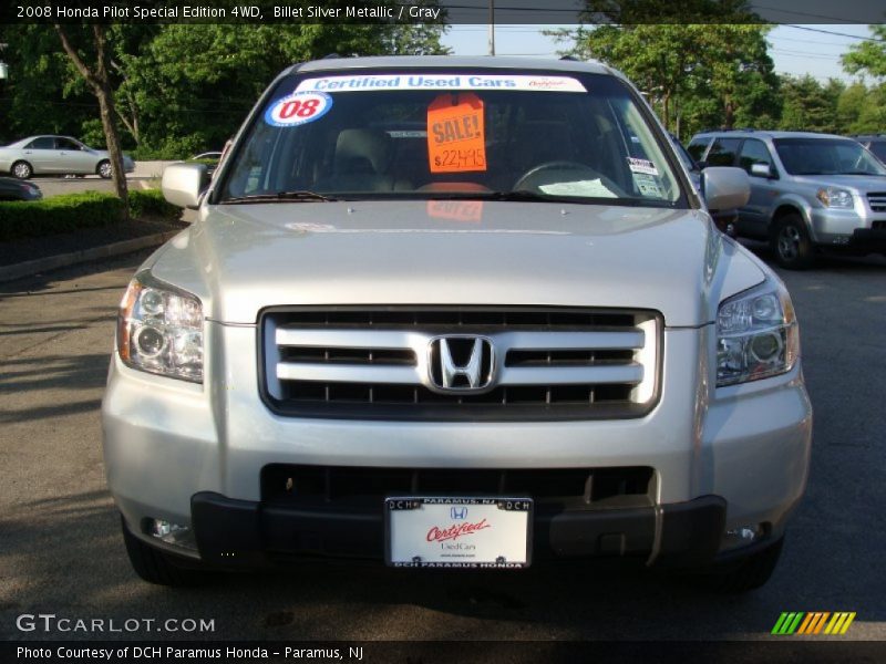 Billet Silver Metallic / Gray 2008 Honda Pilot Special Edition 4WD