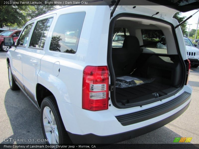 Bright White / Dark Slate Gray 2011 Jeep Patriot Latitude