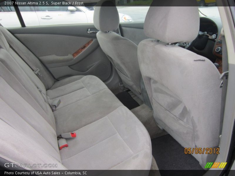 Super Black / Frost 2007 Nissan Altima 2.5 S