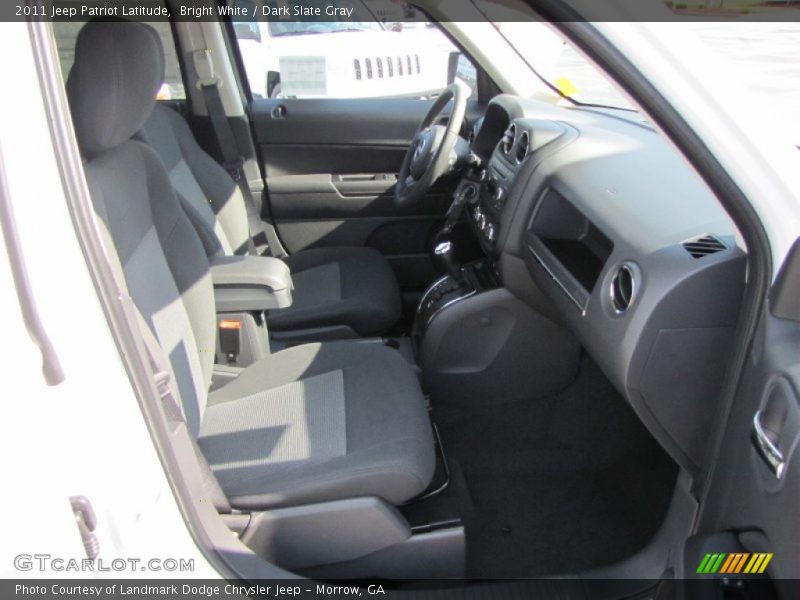 Bright White / Dark Slate Gray 2011 Jeep Patriot Latitude