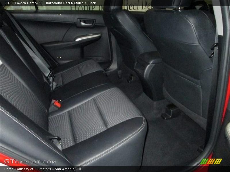 Barcelona Red Metallic / Black 2012 Toyota Camry SE