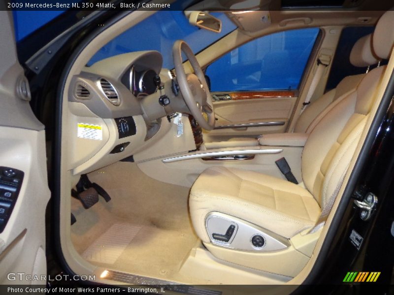 Black / Cashmere 2009 Mercedes-Benz ML 350 4Matic