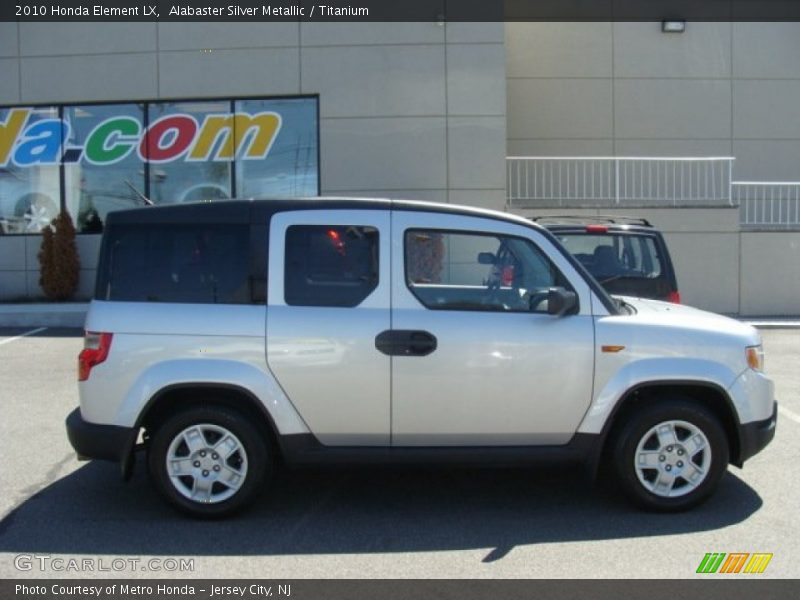 Alabaster Silver Metallic / Titanium 2010 Honda Element LX