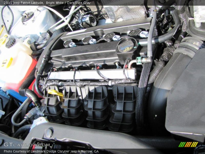 Bright White / Dark Slate Gray 2011 Jeep Patriot Latitude