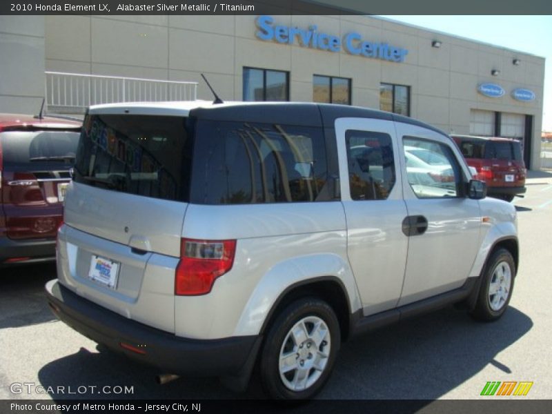 Alabaster Silver Metallic / Titanium 2010 Honda Element LX