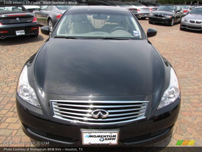 Black Obsidian / Wheat 2008 Infiniti G 37 Coupe