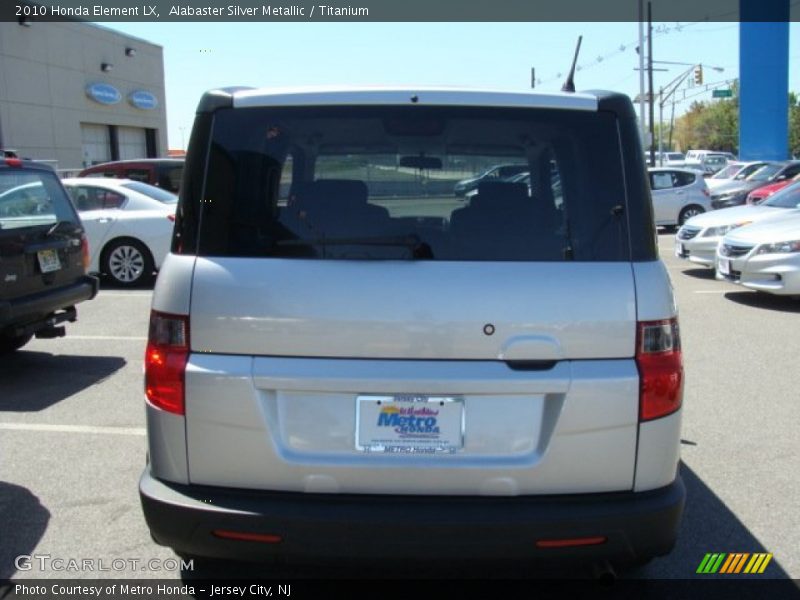 Alabaster Silver Metallic / Titanium 2010 Honda Element LX