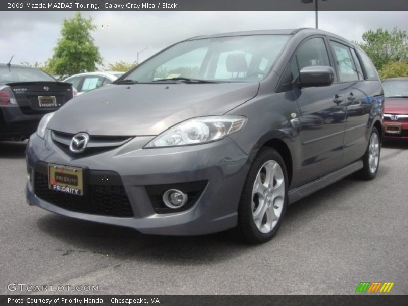 Galaxy Gray Mica / Black 2009 Mazda MAZDA5 Touring
