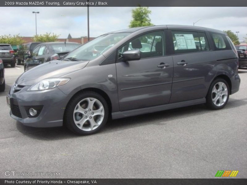 Galaxy Gray Mica / Black 2009 Mazda MAZDA5 Touring