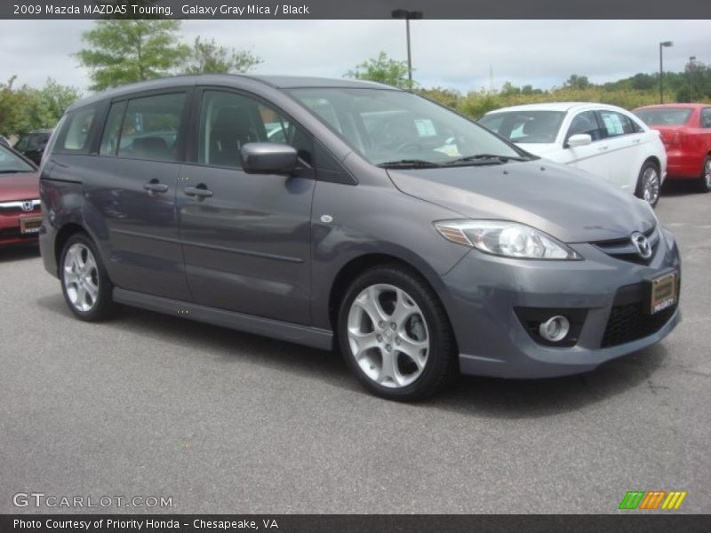 Galaxy Gray Mica / Black 2009 Mazda MAZDA5 Touring