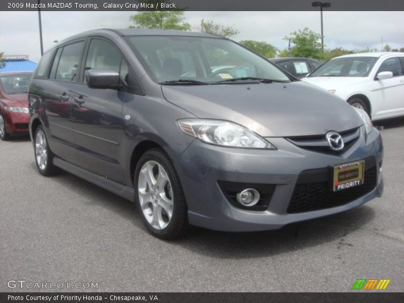 Galaxy Gray Mica / Black 2009 Mazda MAZDA5 Touring