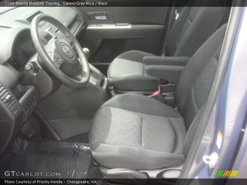Galaxy Gray Mica / Black 2009 Mazda MAZDA5 Touring