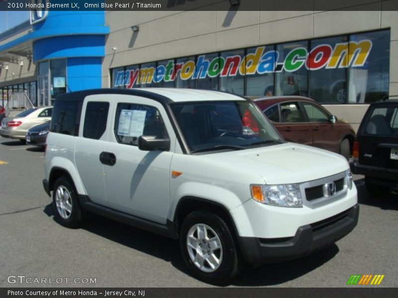 Omni Blue Pearl / Titanium 2010 Honda Element LX