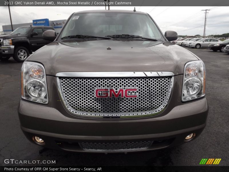 Mocha Steel Metallic / Cocoa/Light Cashmere 2013 GMC Yukon Denali AWD