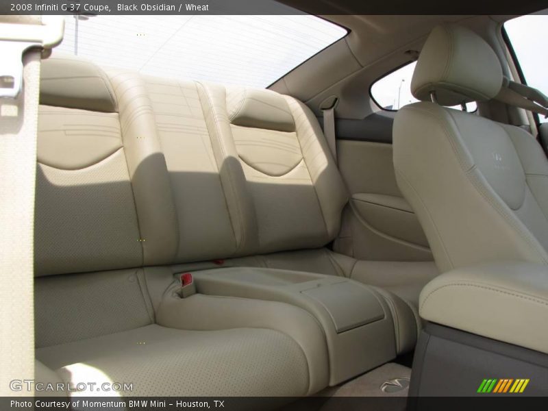 Black Obsidian / Wheat 2008 Infiniti G 37 Coupe