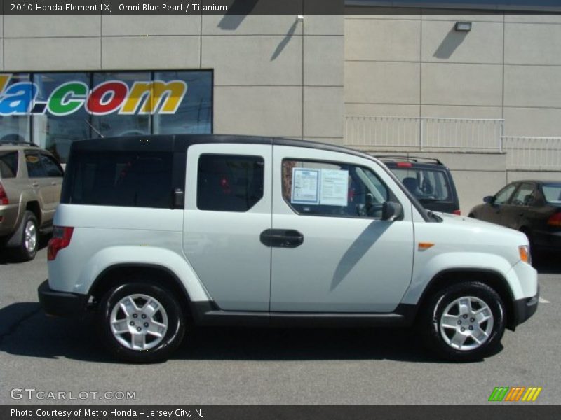 Omni Blue Pearl / Titanium 2010 Honda Element LX