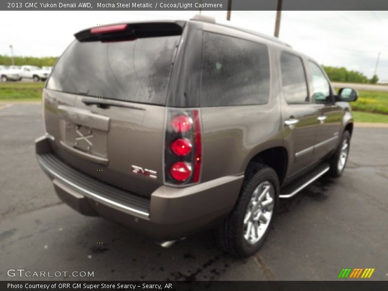 Mocha Steel Metallic / Cocoa/Light Cashmere 2013 GMC Yukon Denali AWD