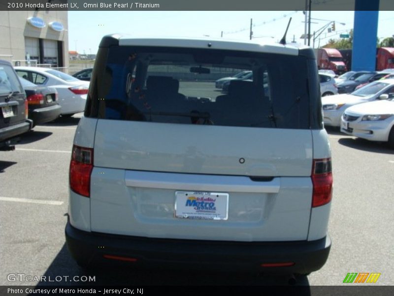 Omni Blue Pearl / Titanium 2010 Honda Element LX