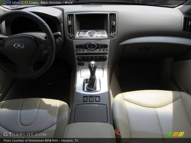 Black Obsidian / Wheat 2008 Infiniti G 37 Coupe