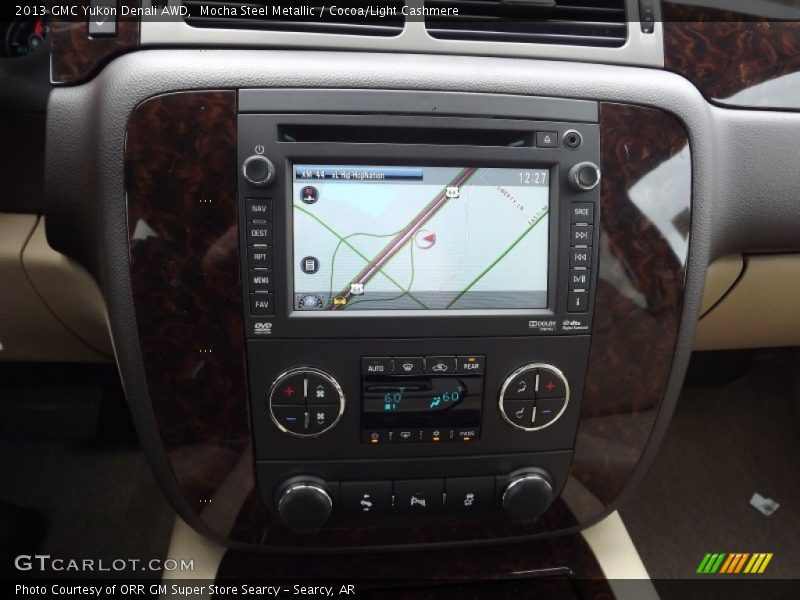 Mocha Steel Metallic / Cocoa/Light Cashmere 2013 GMC Yukon Denali AWD