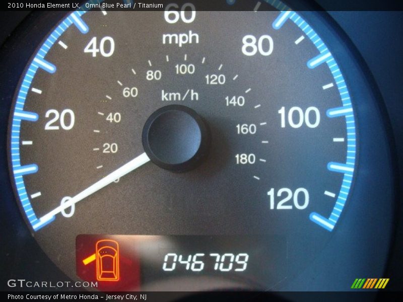 Omni Blue Pearl / Titanium 2010 Honda Element LX
