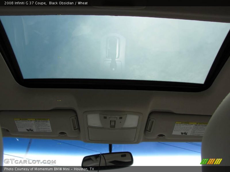 Black Obsidian / Wheat 2008 Infiniti G 37 Coupe