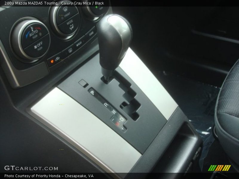 Galaxy Gray Mica / Black 2009 Mazda MAZDA5 Touring