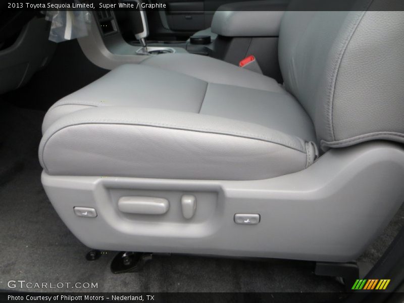 Front Seat of 2013 Sequoia Limited
