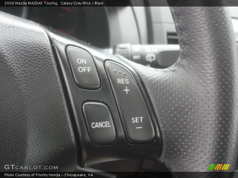 Galaxy Gray Mica / Black 2009 Mazda MAZDA5 Touring