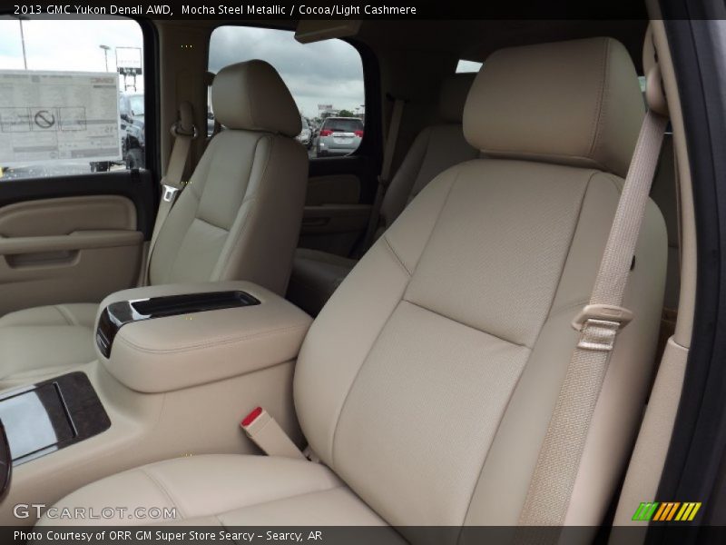 Mocha Steel Metallic / Cocoa/Light Cashmere 2013 GMC Yukon Denali AWD