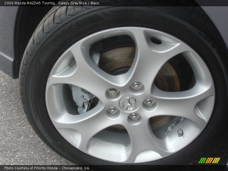 Galaxy Gray Mica / Black 2009 Mazda MAZDA5 Touring