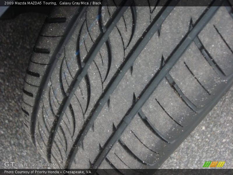 Galaxy Gray Mica / Black 2009 Mazda MAZDA5 Touring