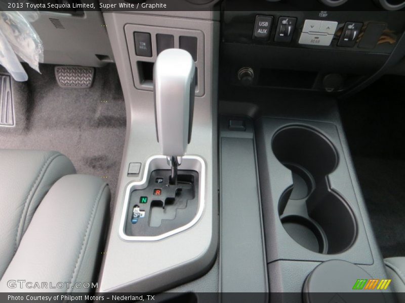  2013 Sequoia Limited 6 Speed ECT-i Automatic Shifter