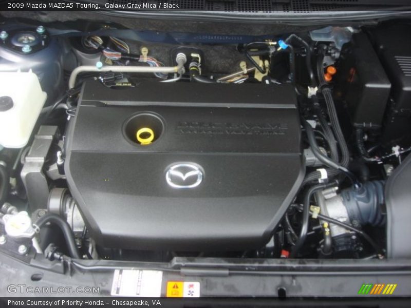 Galaxy Gray Mica / Black 2009 Mazda MAZDA5 Touring