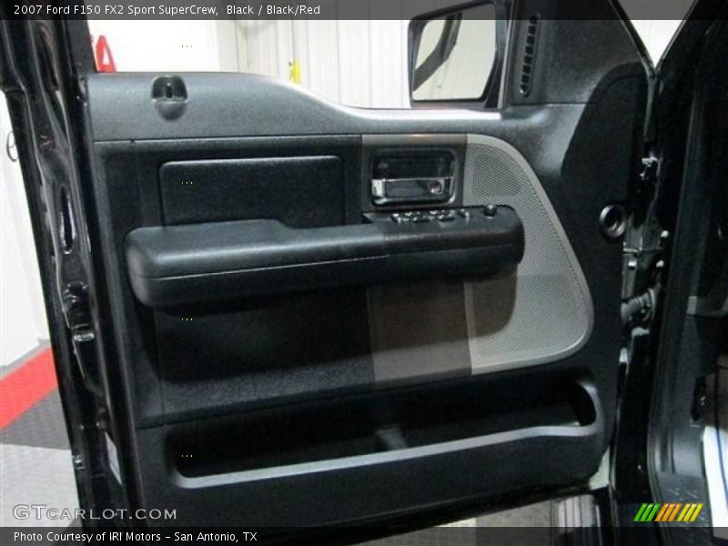 Black / Black/Red 2007 Ford F150 FX2 Sport SuperCrew