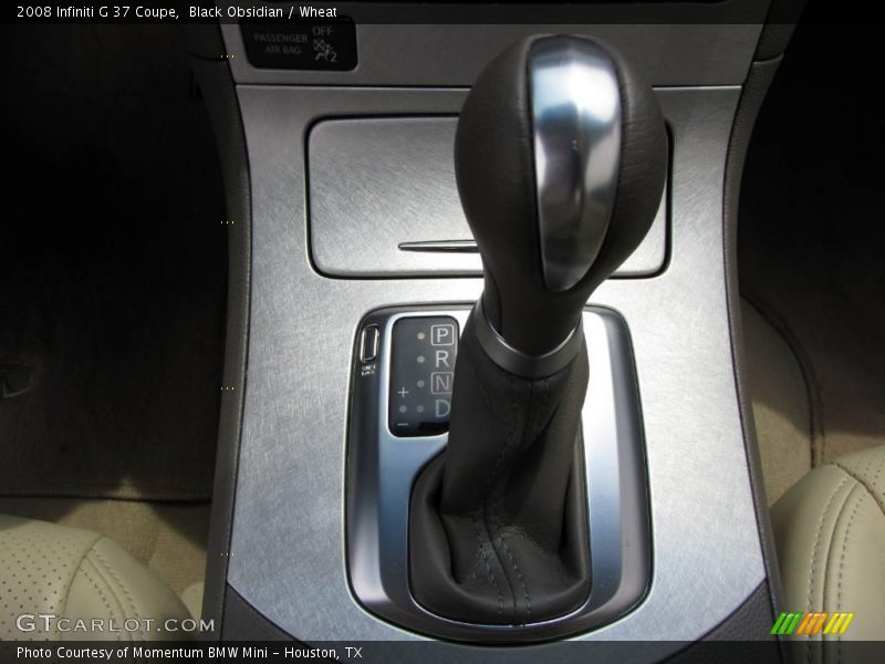 Black Obsidian / Wheat 2008 Infiniti G 37 Coupe
