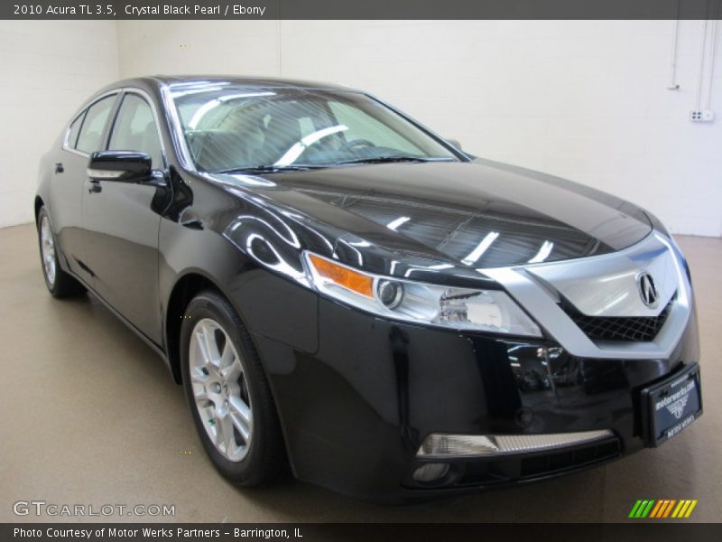 Crystal Black Pearl / Ebony 2010 Acura TL 3.5