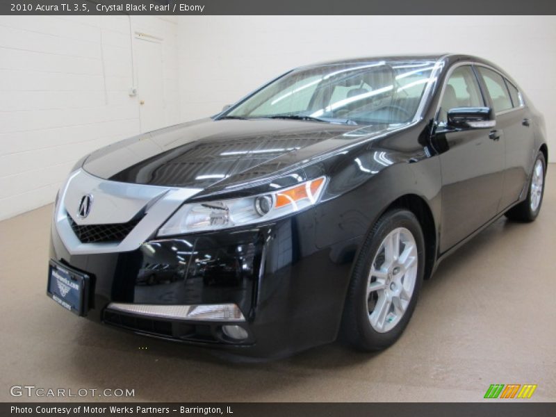 Crystal Black Pearl / Ebony 2010 Acura TL 3.5