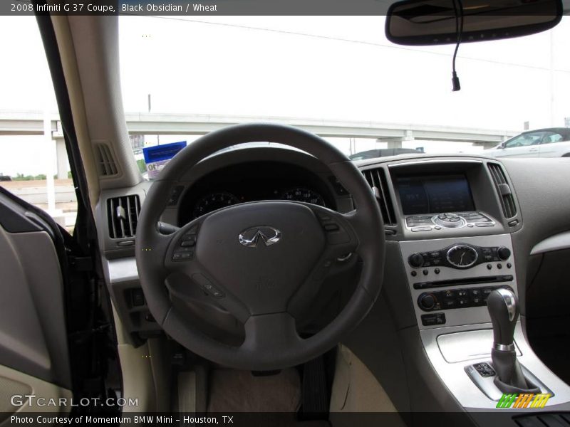 Black Obsidian / Wheat 2008 Infiniti G 37 Coupe