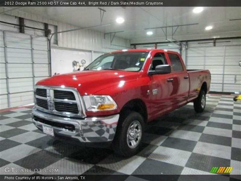 Bright Red / Dark Slate/Medium Graystone 2012 Dodge Ram 2500 HD ST Crew Cab 4x4