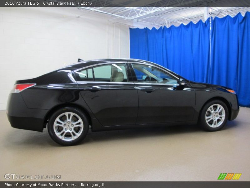 Crystal Black Pearl / Ebony 2010 Acura TL 3.5