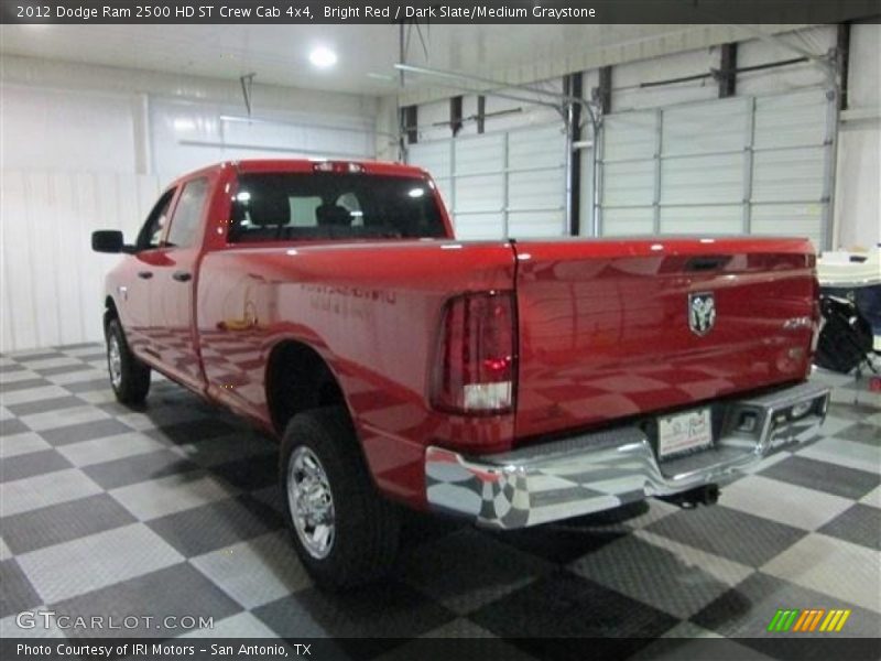 Bright Red / Dark Slate/Medium Graystone 2012 Dodge Ram 2500 HD ST Crew Cab 4x4