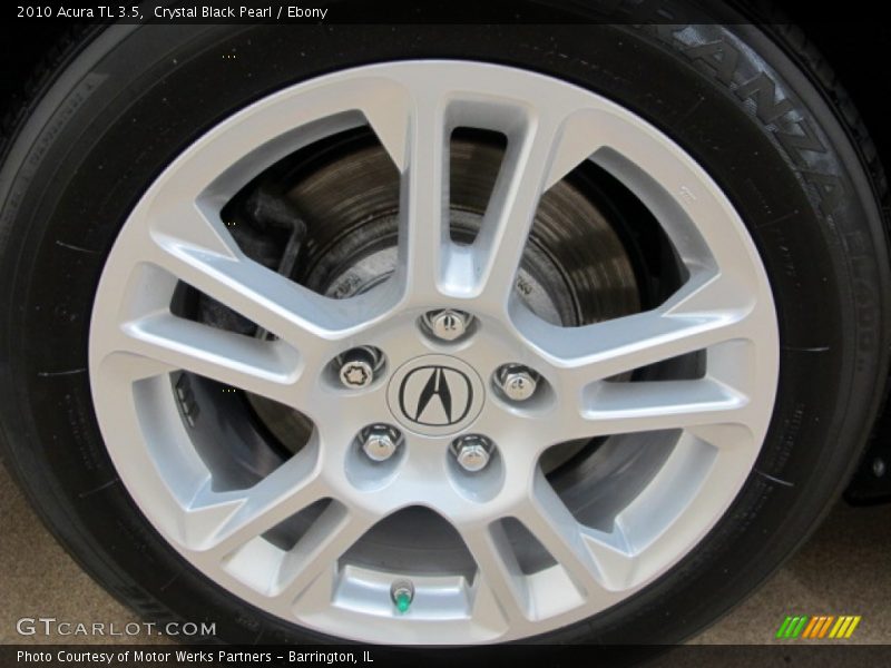 Crystal Black Pearl / Ebony 2010 Acura TL 3.5