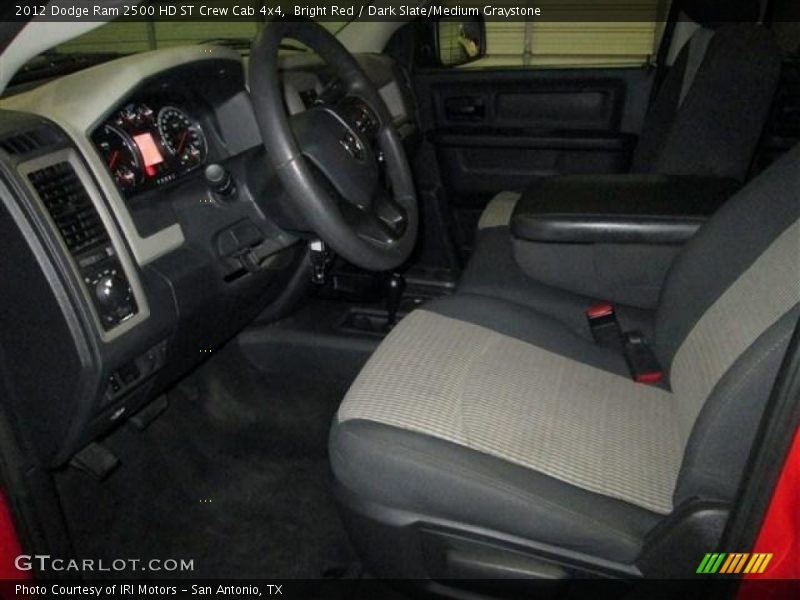 Bright Red / Dark Slate/Medium Graystone 2012 Dodge Ram 2500 HD ST Crew Cab 4x4