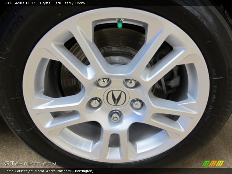 Crystal Black Pearl / Ebony 2010 Acura TL 3.5