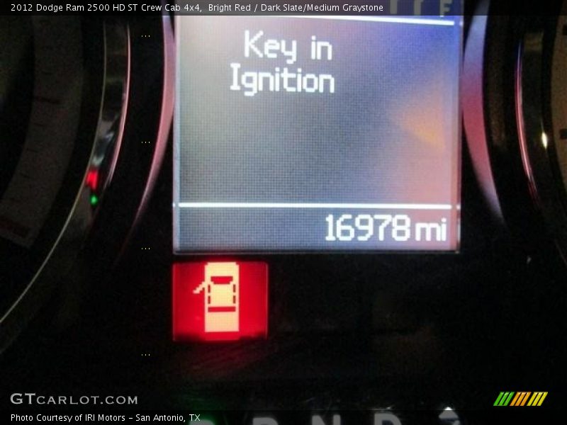 Bright Red / Dark Slate/Medium Graystone 2012 Dodge Ram 2500 HD ST Crew Cab 4x4