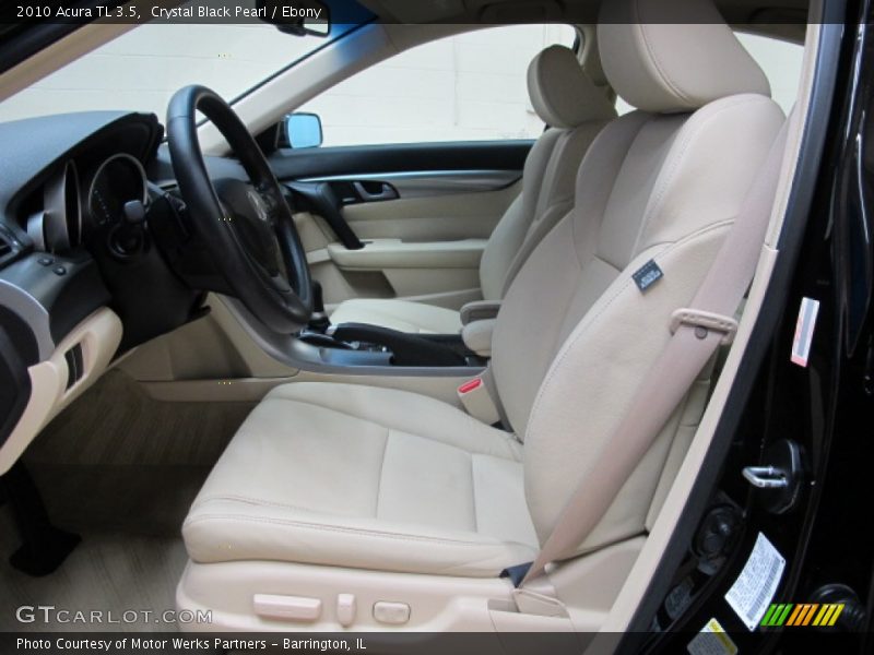 Crystal Black Pearl / Ebony 2010 Acura TL 3.5