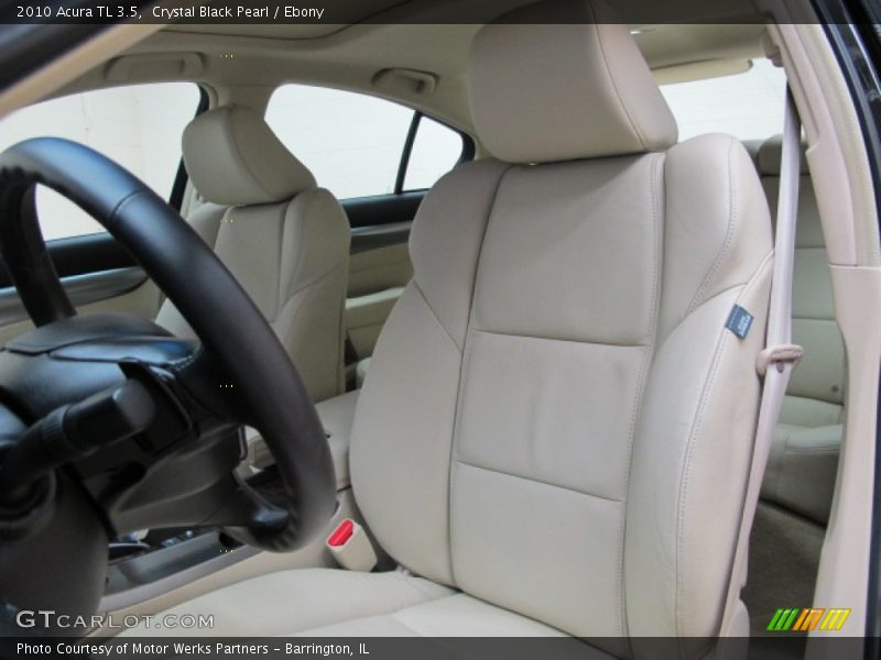 Crystal Black Pearl / Ebony 2010 Acura TL 3.5