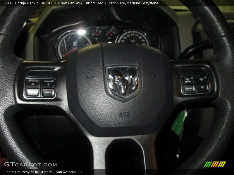 Bright Red / Dark Slate/Medium Graystone 2012 Dodge Ram 2500 HD ST Crew Cab 4x4