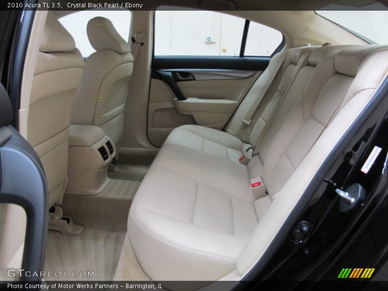 Crystal Black Pearl / Ebony 2010 Acura TL 3.5